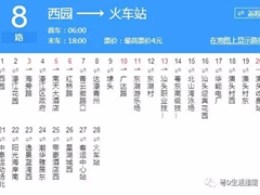 汕头8路_汕头8路公交车路线_汕头公交车线路查询