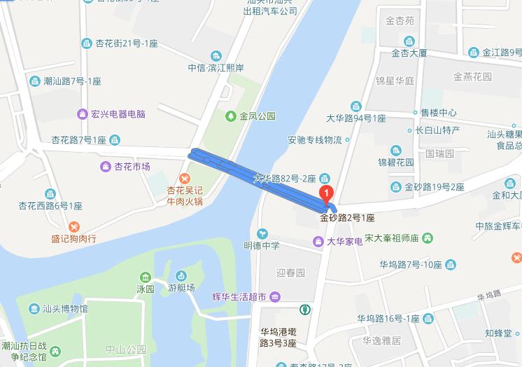 汕头杏花桥将于11月11日起维修实施交通管制（工期80天）