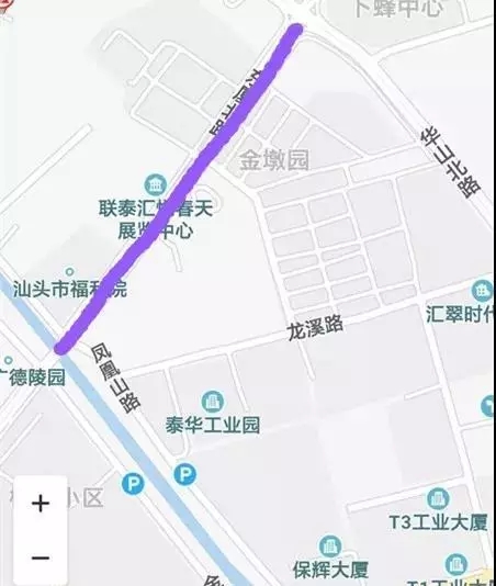 公告：汕头东厦路（凤凰山路～华山路）14日起将半封闭施工